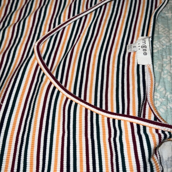 Striped Umgee cropped Jumpsuit… - Picture 2 of 4